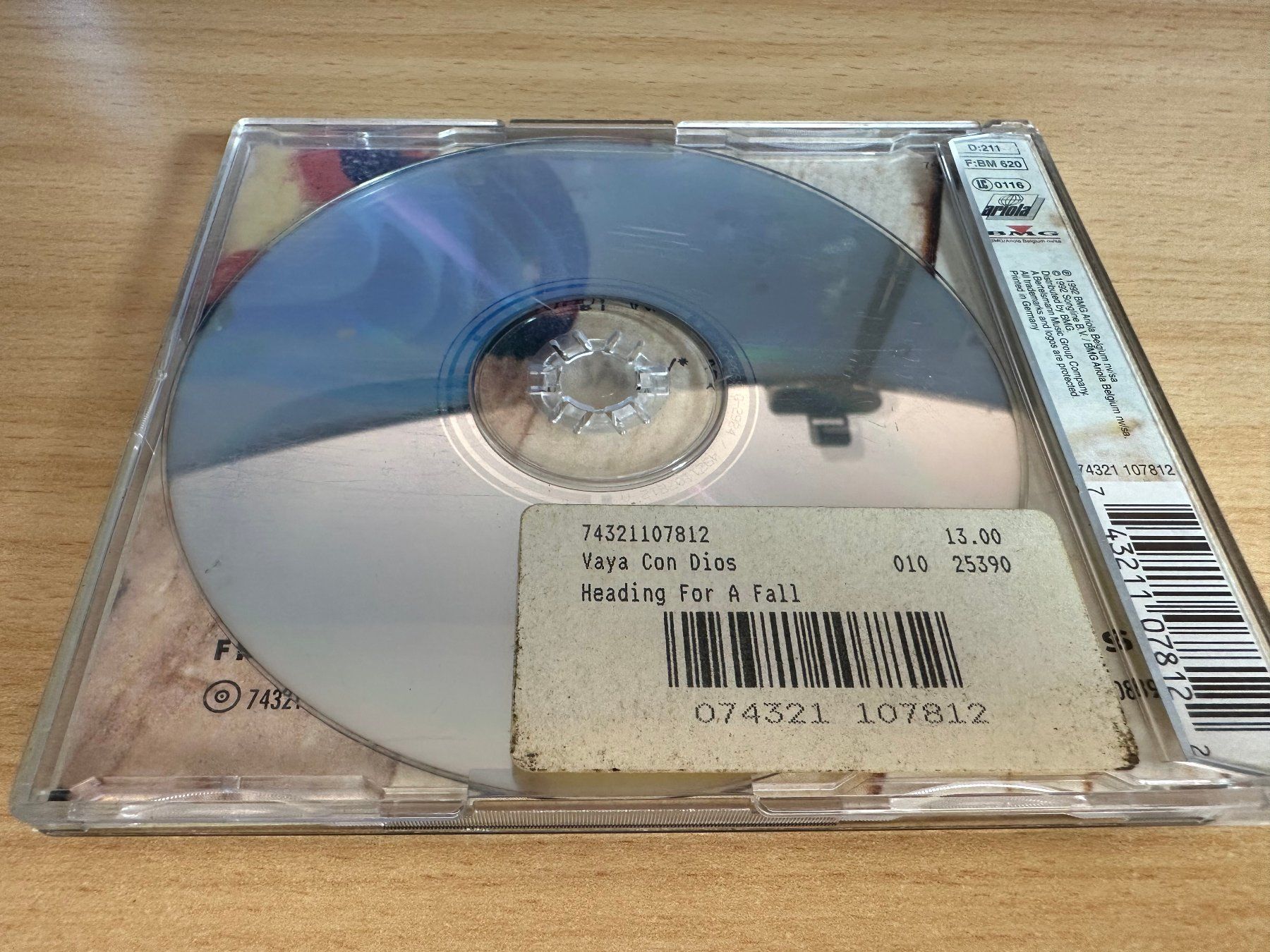 CD: Vaya Con Dios – Heading For A Fall - Maxi CD – Usato da Rikon im Tösstal venduto da Alpenmutz 1