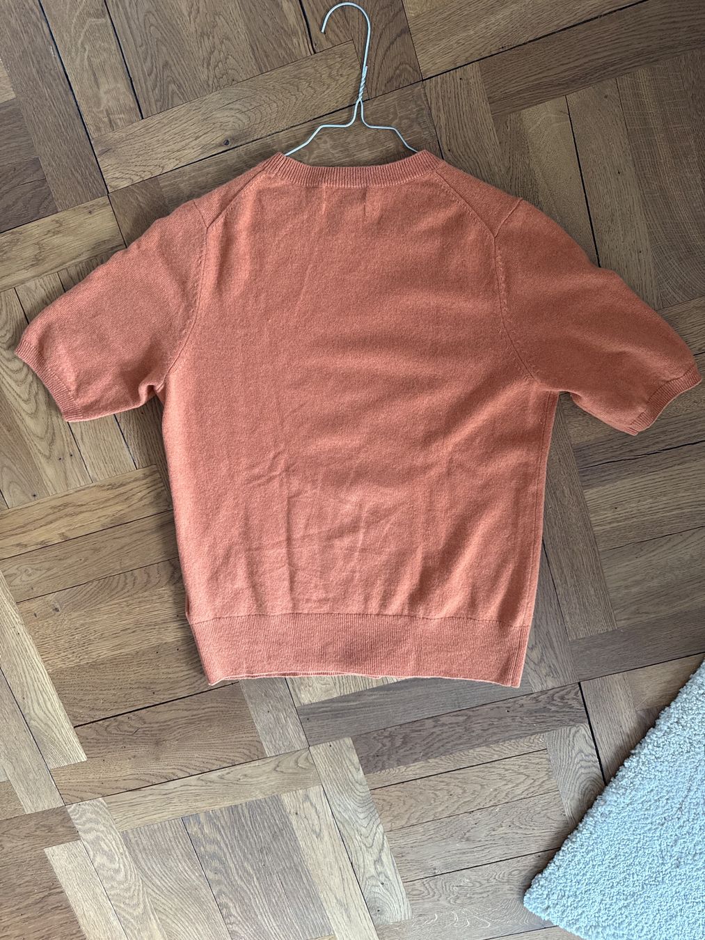 H&M Pullover & Sweatshirts: Damen H&M Kaschmirpullover Kurzarm in Orange – Gebraucht aus Meilen von Emma_321 8