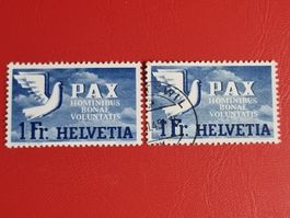LOT: PAX 2 x Nr. 270 Gestempelt & Postfrisch