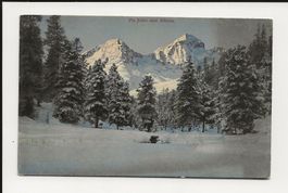 AK ca.1920 Piz Julier und Albana im Winter ⛄