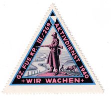 Soldaten Briefmarke **
