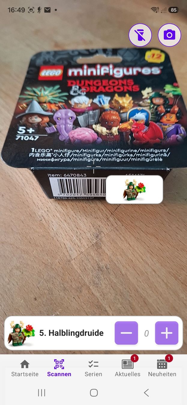 Lego Giocattoli: Lego Minifiguren Halblingdruide Dungeons + Dragons – Nuovo e nell'imballaggio originale da Bözberg venduto da farfugla1