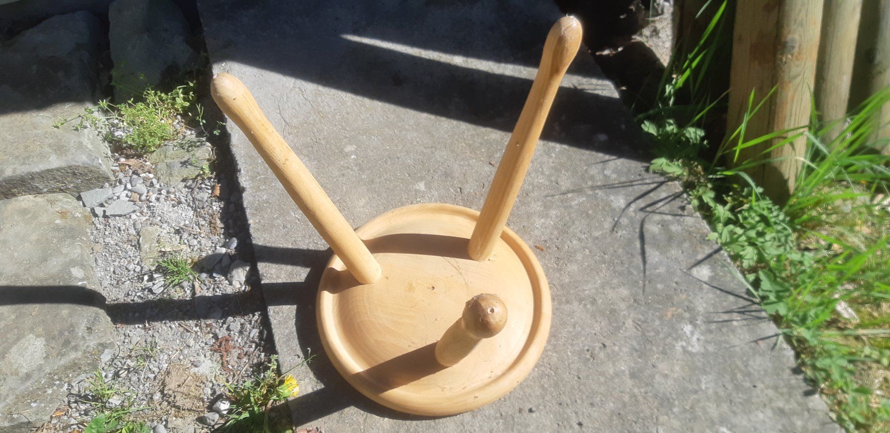 Sgabelli: Blumen - Hocker - Schemel – Usato da Wolfhalden venduto da Quiria68 2