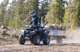 Remorque Off Road Quad Iron Baltic IB 165 Excellent état.