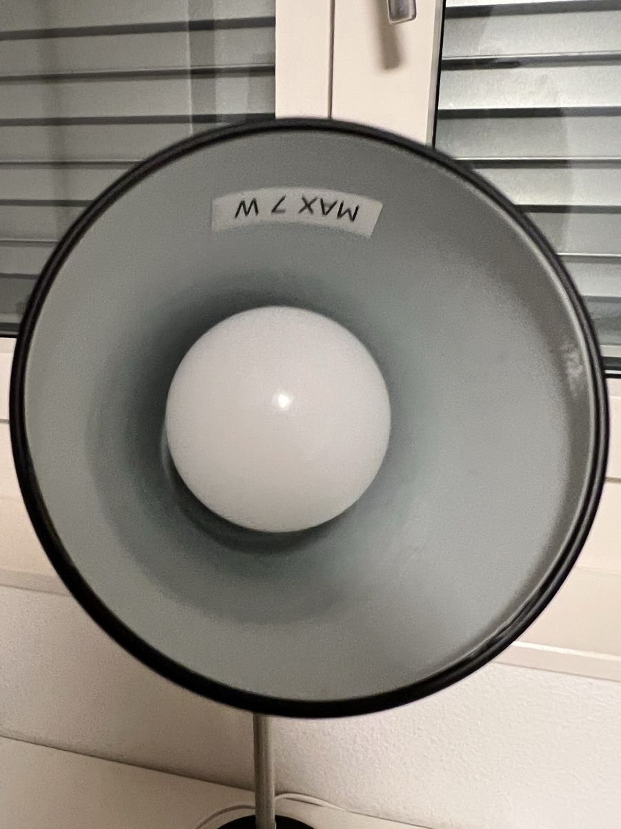 Ikea Lampes: Table Lamp adjustable neck black base silver used – D'occasion à Genève par mon_x6bb 2