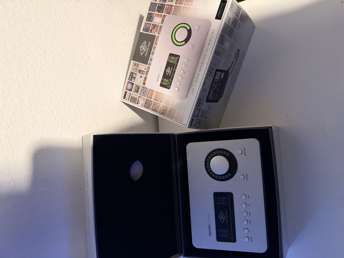 Instruments de musique: Universal Audio Apollo Solo USB Audio Interface neuwertig – Neuf (Voir description) à Schliern b. Köniz par ema_m79d 2