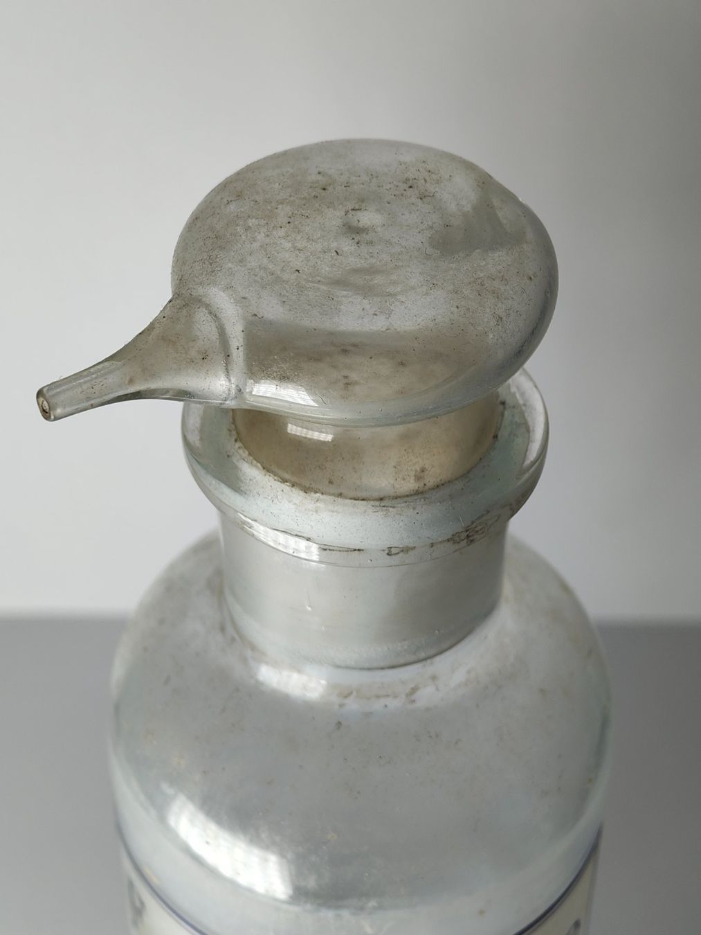 Accessori da laboratorio: Apothekerflasche "Eau oxygénée" Um 1920 17cm – Usato da Monthey venduto da 19_karen_84 1