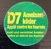 Dose Ameisenköder D 7 Büchse Köder boite selten Sammler Deko