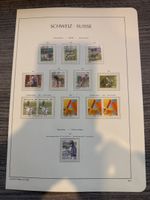 Schweiz Briefmarken Sammlung, komplett, Jahrgang 1994/95