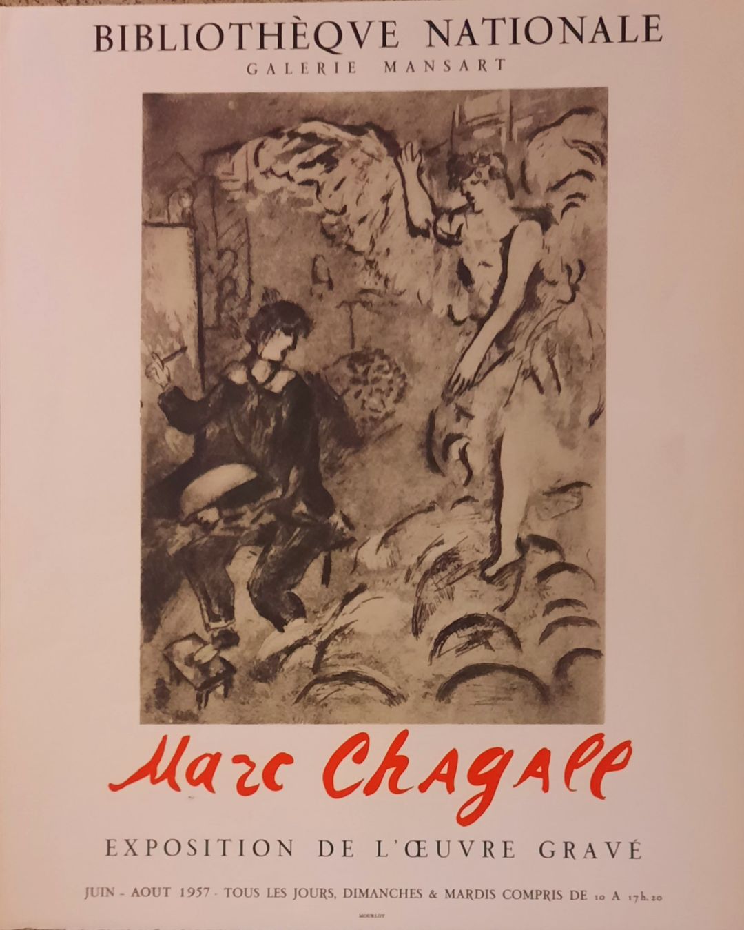 Poster & Bilder: MARC CHAGALL  1887 - 1985 – Gebraucht aus Genève von Enigme8