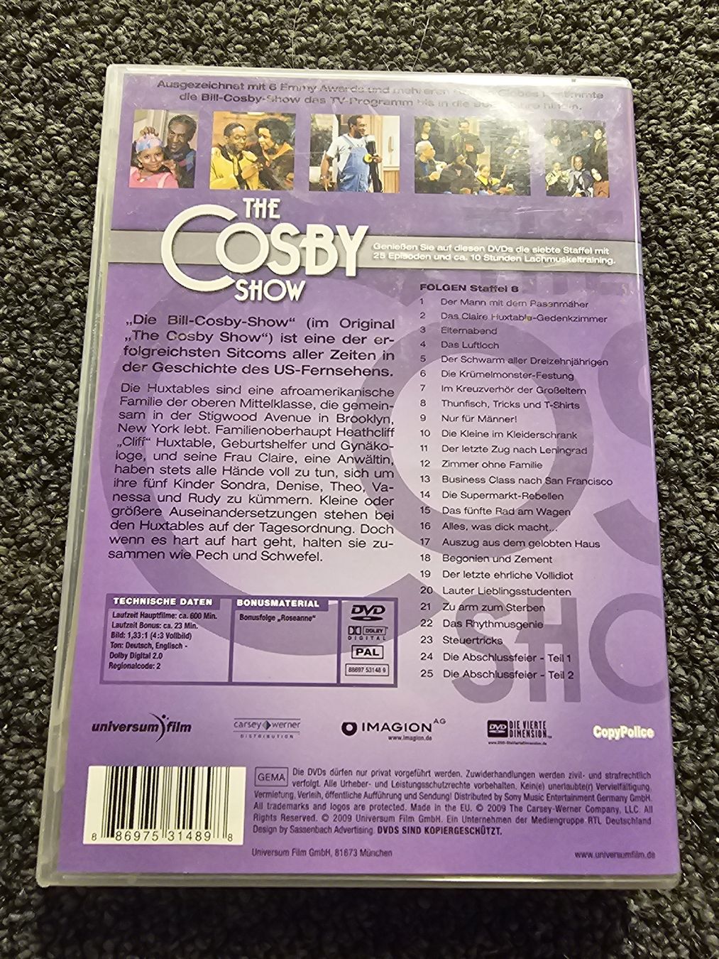 Tutti i DVDs: The Cosby Show Staffel 6  – Usato da Ruswil venduto da jan_bxl5 1