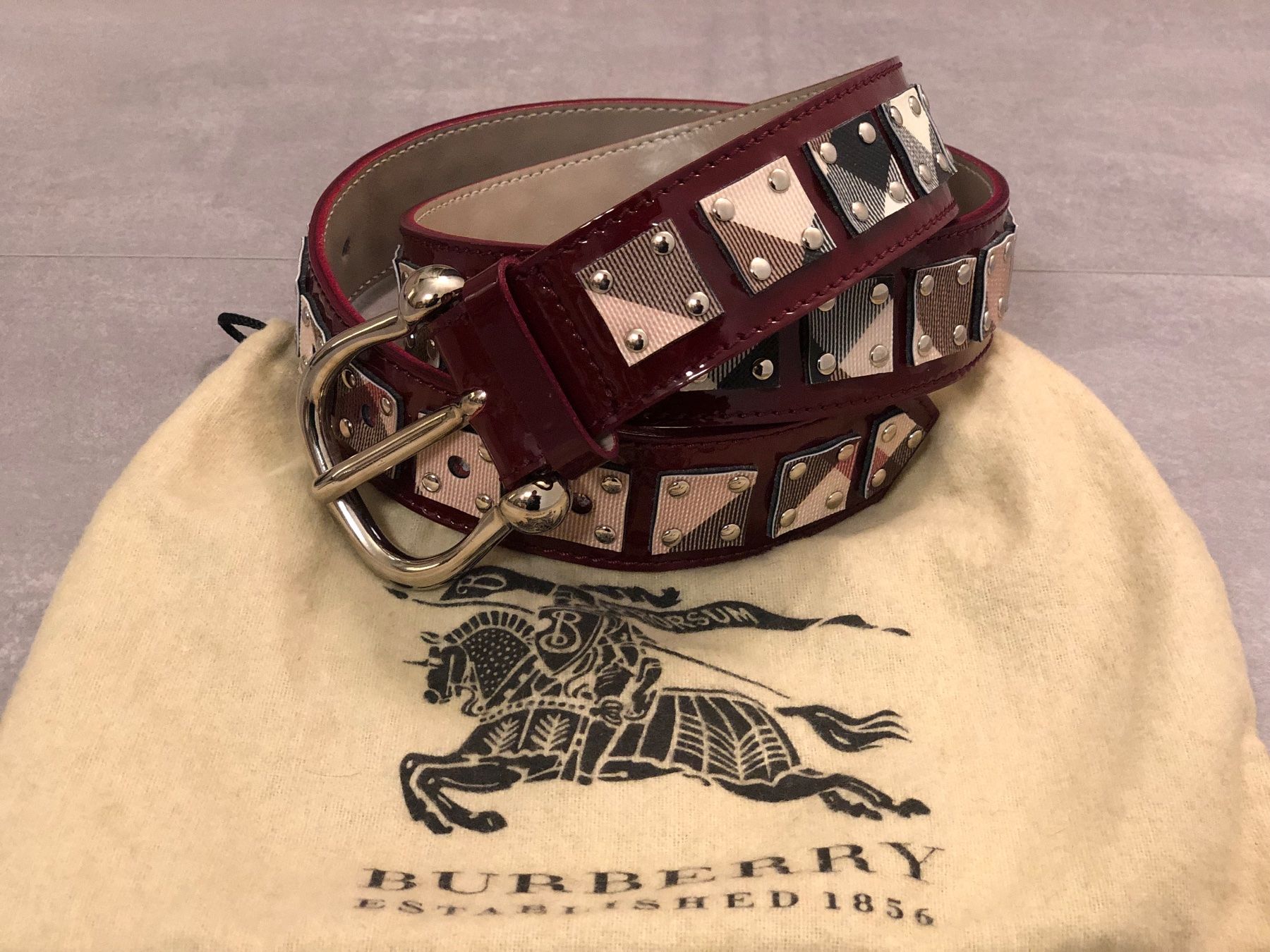 Burberry Cinture: Burberry Gürtel  Nova Check 90 cm original – Usato da Aesch LU venduto da Montana70