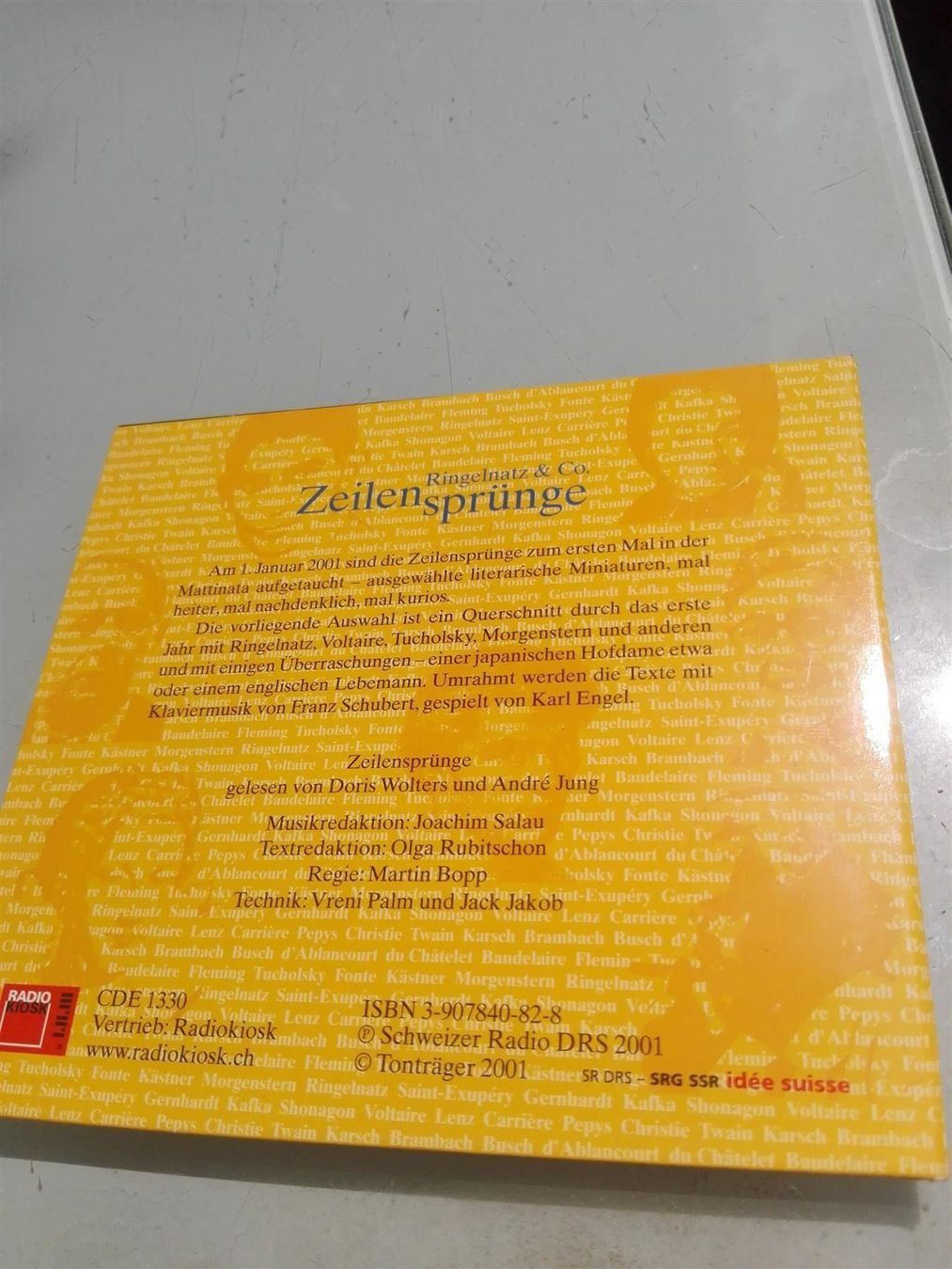 CDs: Ringelnatz & Co. (Zeilensprünge 2001) – D'occasion à St.Gallen par elk2022 6