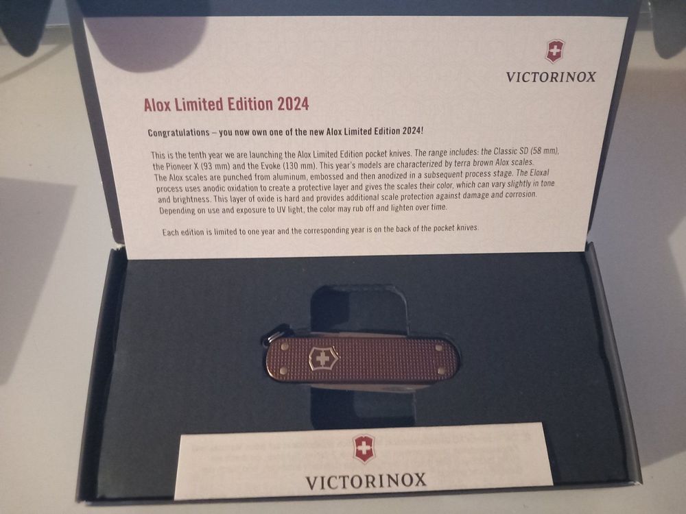 VICTORINOX ALOX 2024 LIMITED EDITION NEU Ab 1 Franken Kaufen Auf Ricardo   Victorinox Alox 2024 Limited Edition Neu Ab 1 Franken