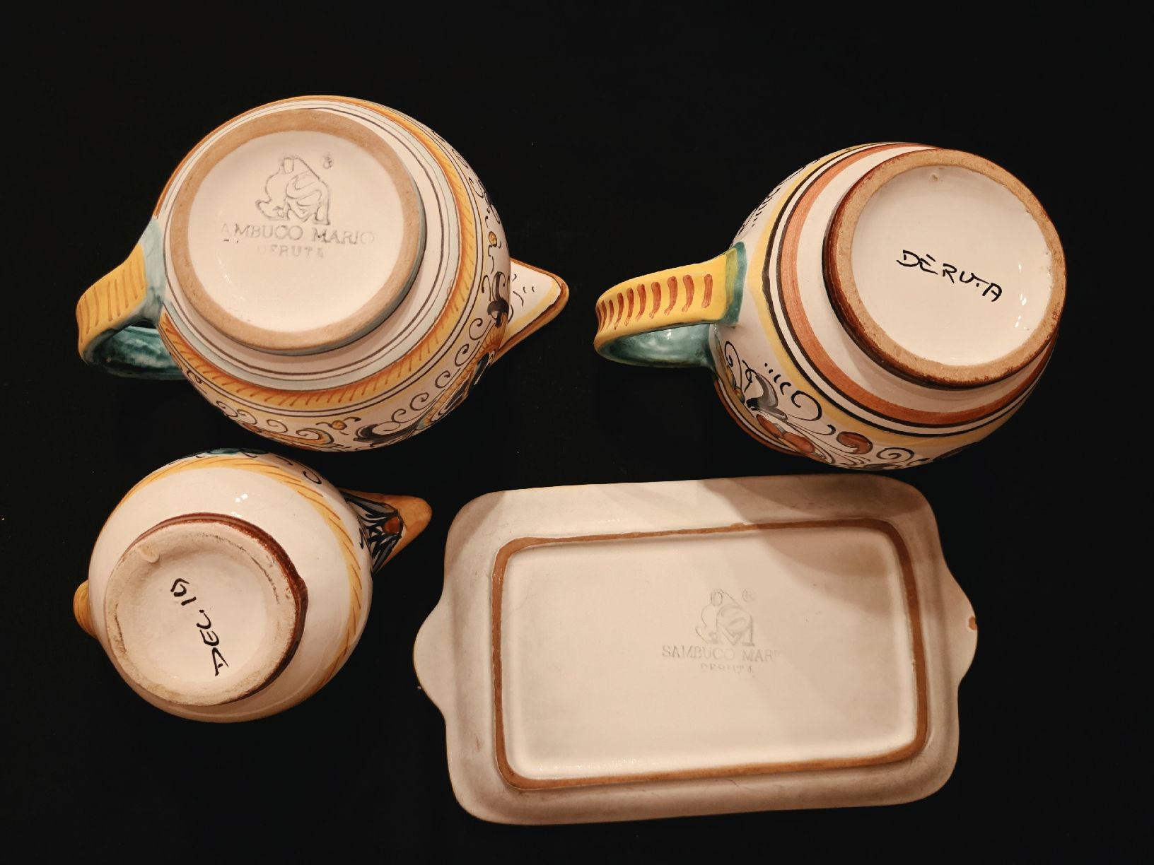 Set di piatti: Deruta Italy Keramik – Usato da Domat/Ems venduto da orko 3
