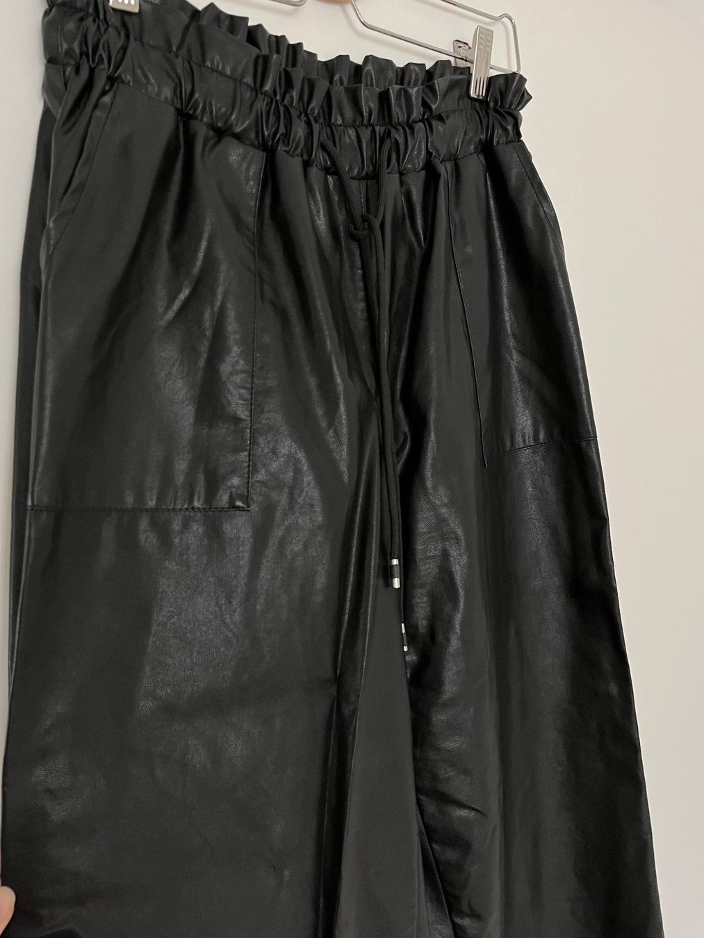 Pantaloni: Hose in Lederoptik One Size – Nuovo (secondo la descrizione) da Triesen venduto da atos87 2