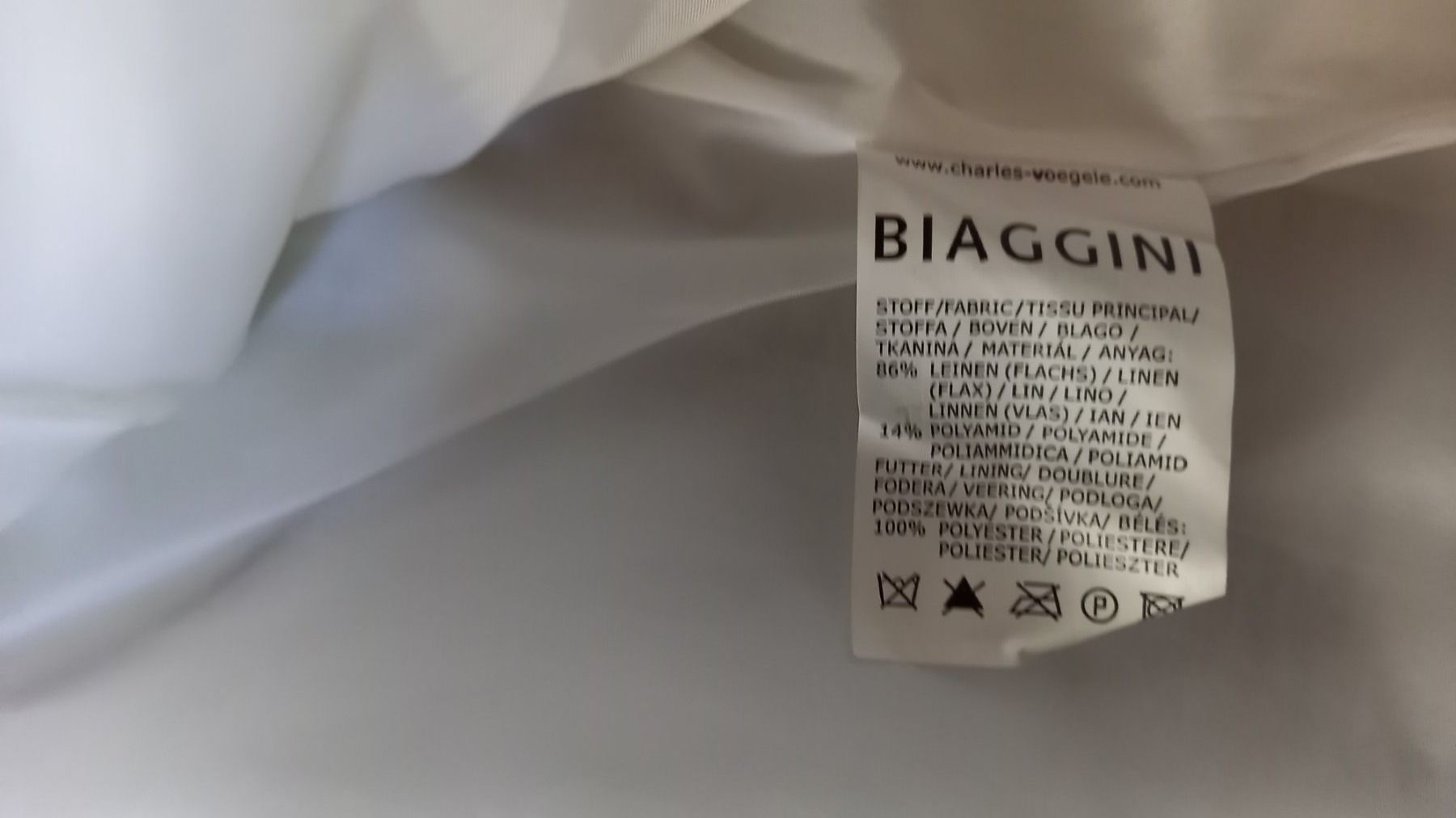 Giacche: Weisse Leinenjacke  44 – Usato da Bätterkinden venduto da Elefantenzoo 2