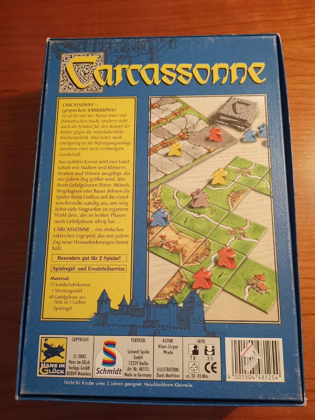 Jeux: Gesellschaftsspiel Carcassonne  – D'occasion à Stans par ReVibeGoods 1