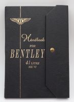 Handbuch für BENTLEY 4.5 Liter MK VI