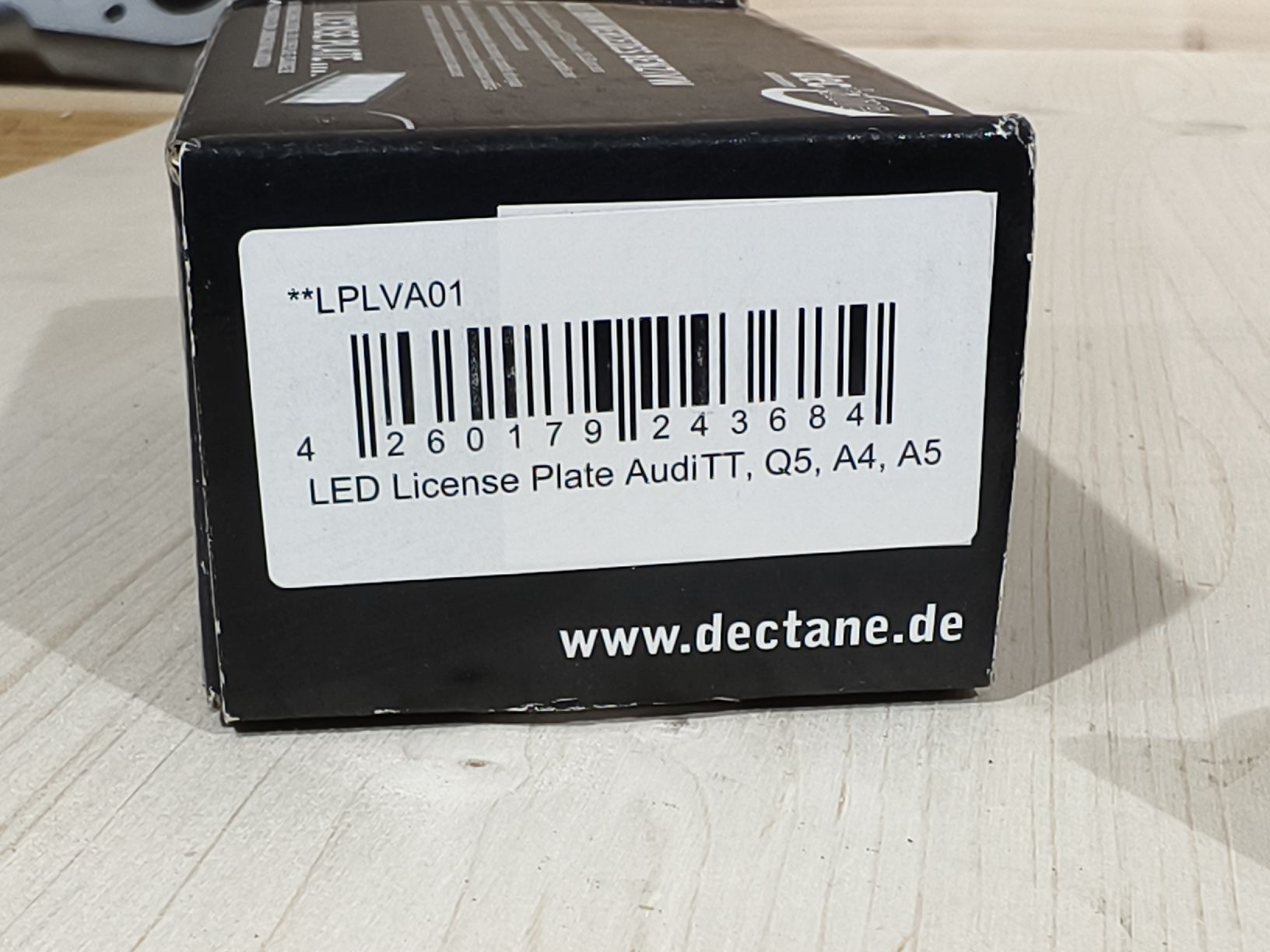 Audi Tutti pezzi di ricambio auto: Dectane LED Kennzeichenbeleuchtung Audi A4 / A5 / Q5 / TT – Nuovo (secondo la descrizione) da Ottoberg venduto da KingTony 3