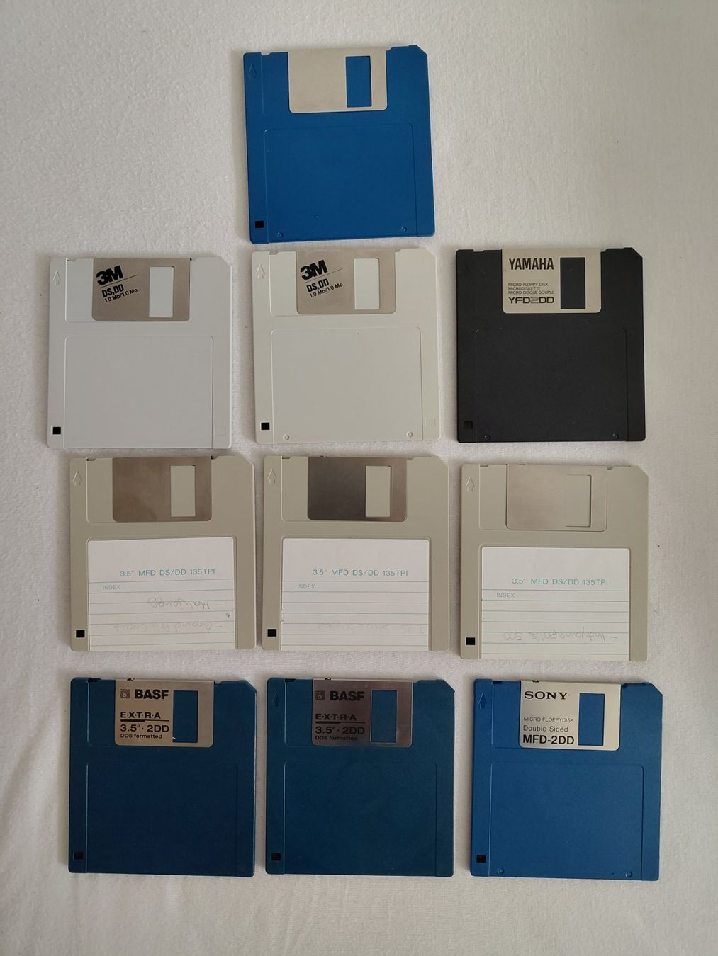 Dischetti: 10 Disketten Double Density (DD), 720kb – Usato da Eschenz venduto da yestare