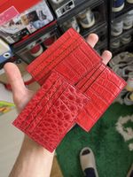 Crocodile Leather Cardholder
