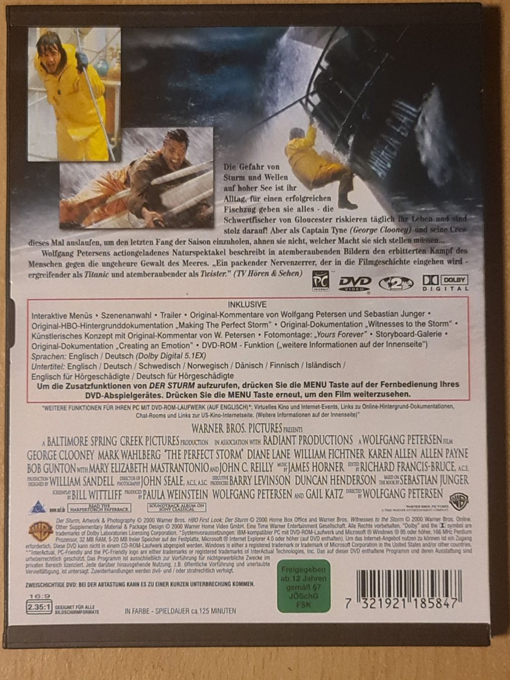 Tutti i DVDs: DVD - Der Sturm - Top Zustand - Versand möglich! – Usato da Dintikon venduto da Vexi 1