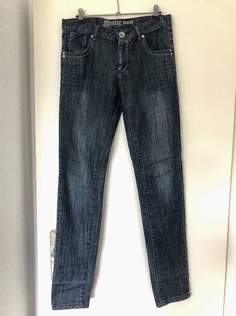 Mystic Denim Blue Jeans