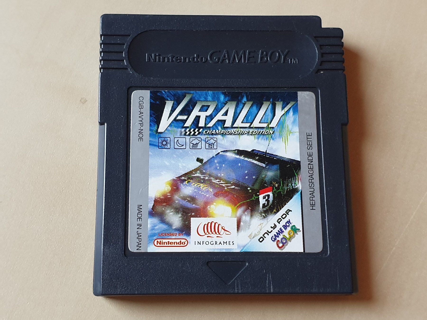 Nintendo Jeux: V-Rally – D'occasion à Stansstad par collectorsshop