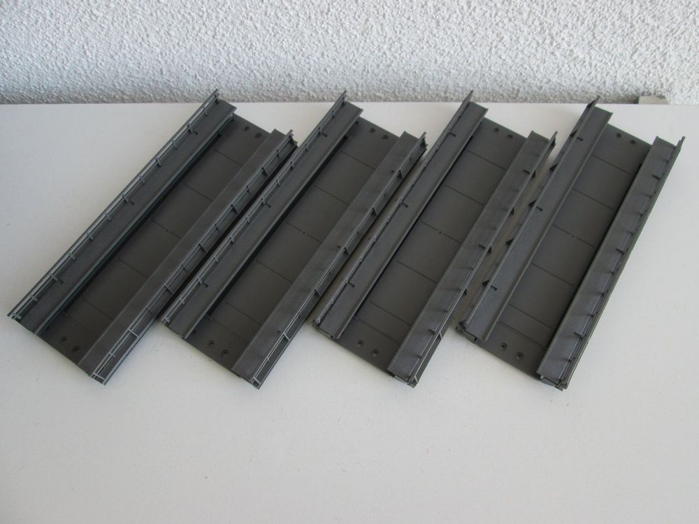 Märklin 74618 H0 AC C-Gleis 4 x Gerades Rampenstück 180 mm (Gebraucht ...