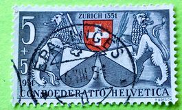 Nr.B 51 GESTEMPELT 1951   