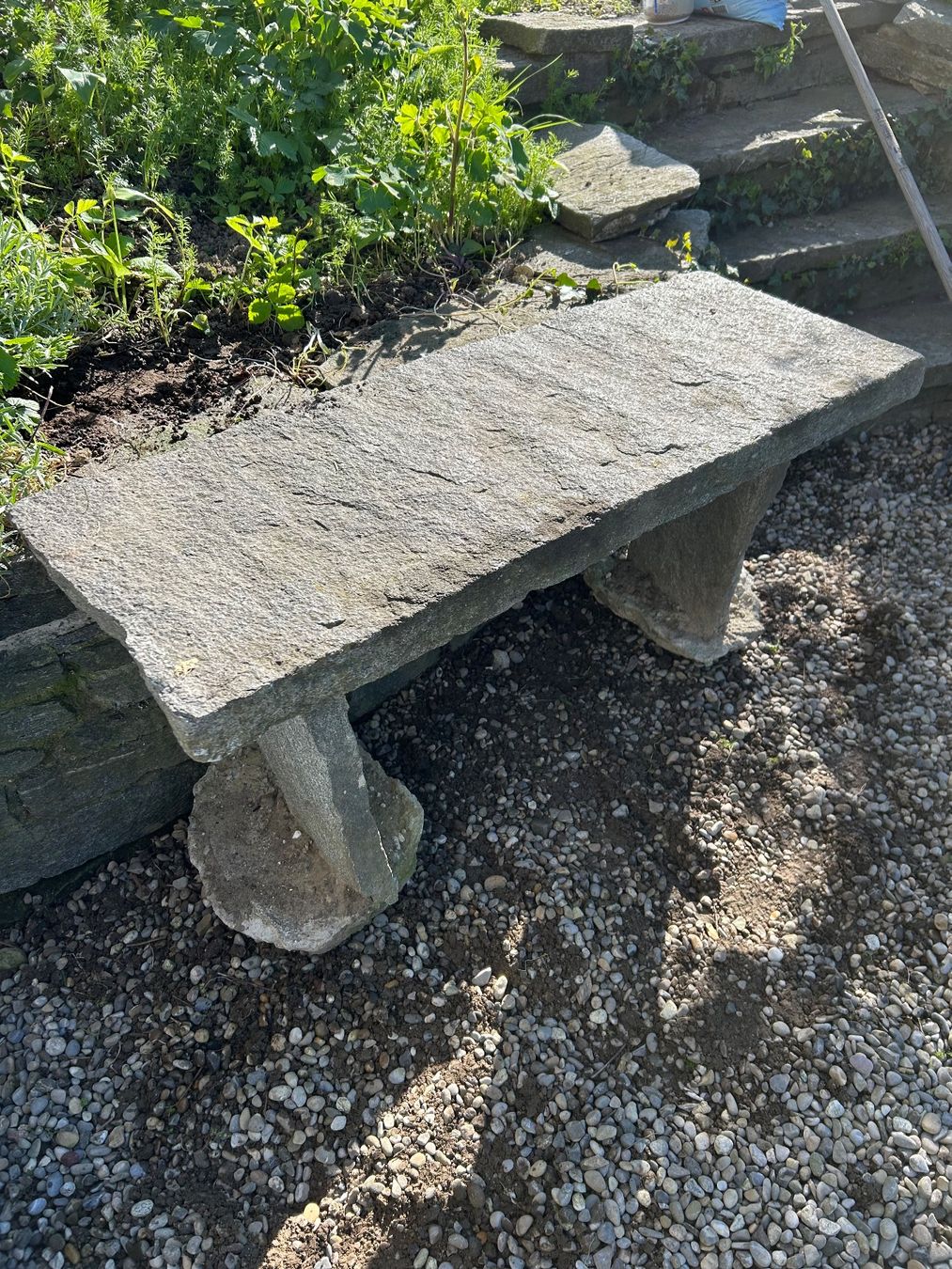 Panchine: Gartenbank aus Naturstein – Usato da Rorschacherberg venduto da Svebe 1