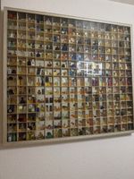 Sammler-Wandvitrine massgefertigt mit Spiegel
