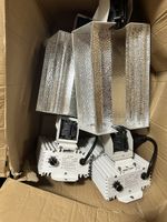 Grow Set mit Lampen 1000W, 30 töpfe, dünger etc.