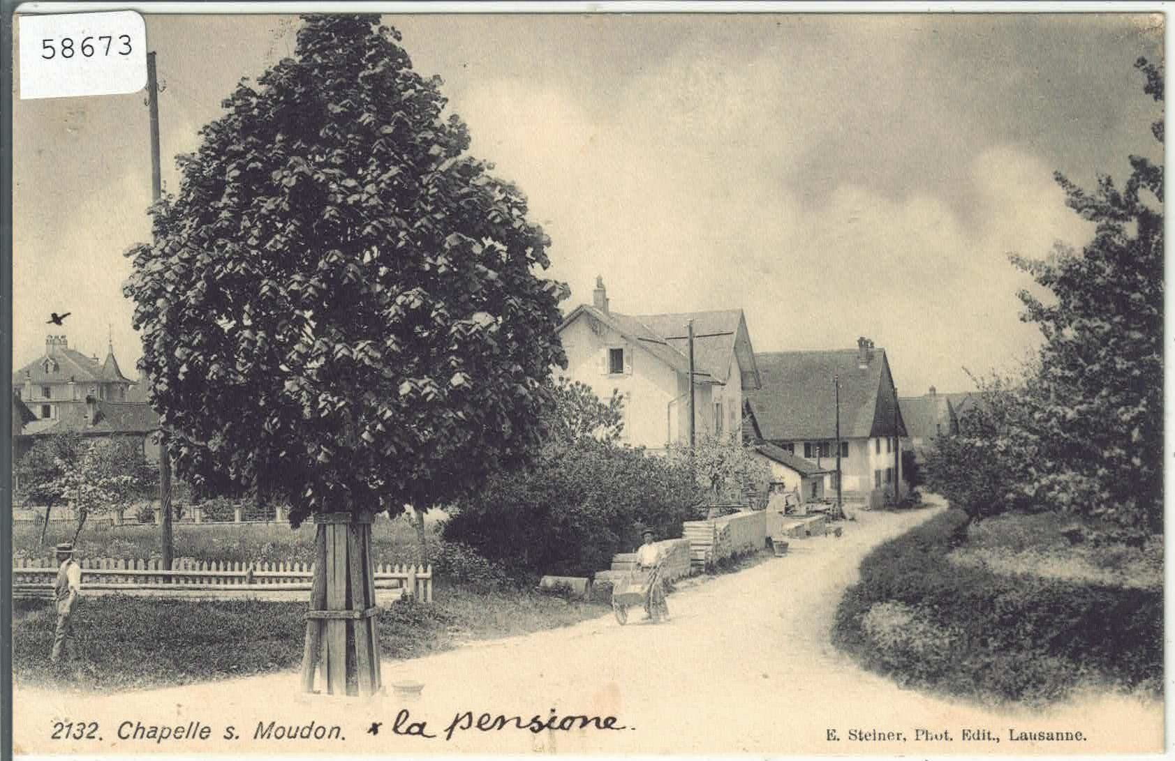 Cartoline postali: Chapelle s. Moudon – Usato da Ettingen venduto da Kartenplanet
