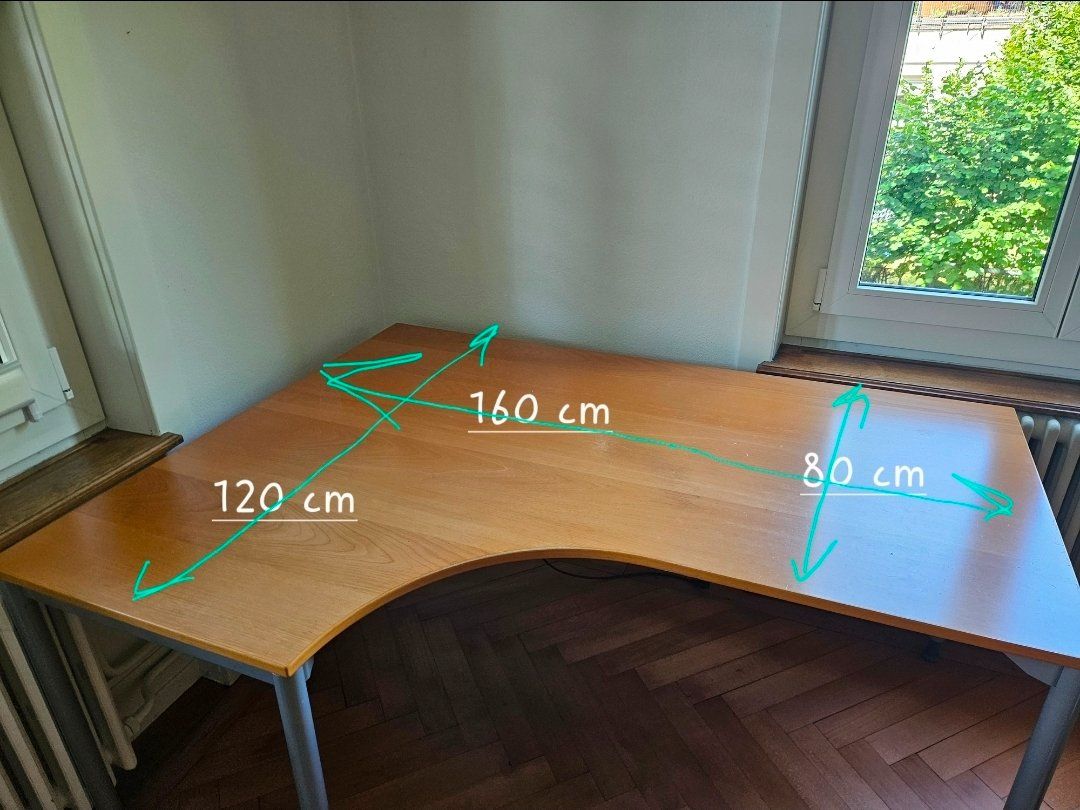 Ikea Bureaux: Bürotisch - 160cm – D'occasion à Lenzburg par lea0191 3