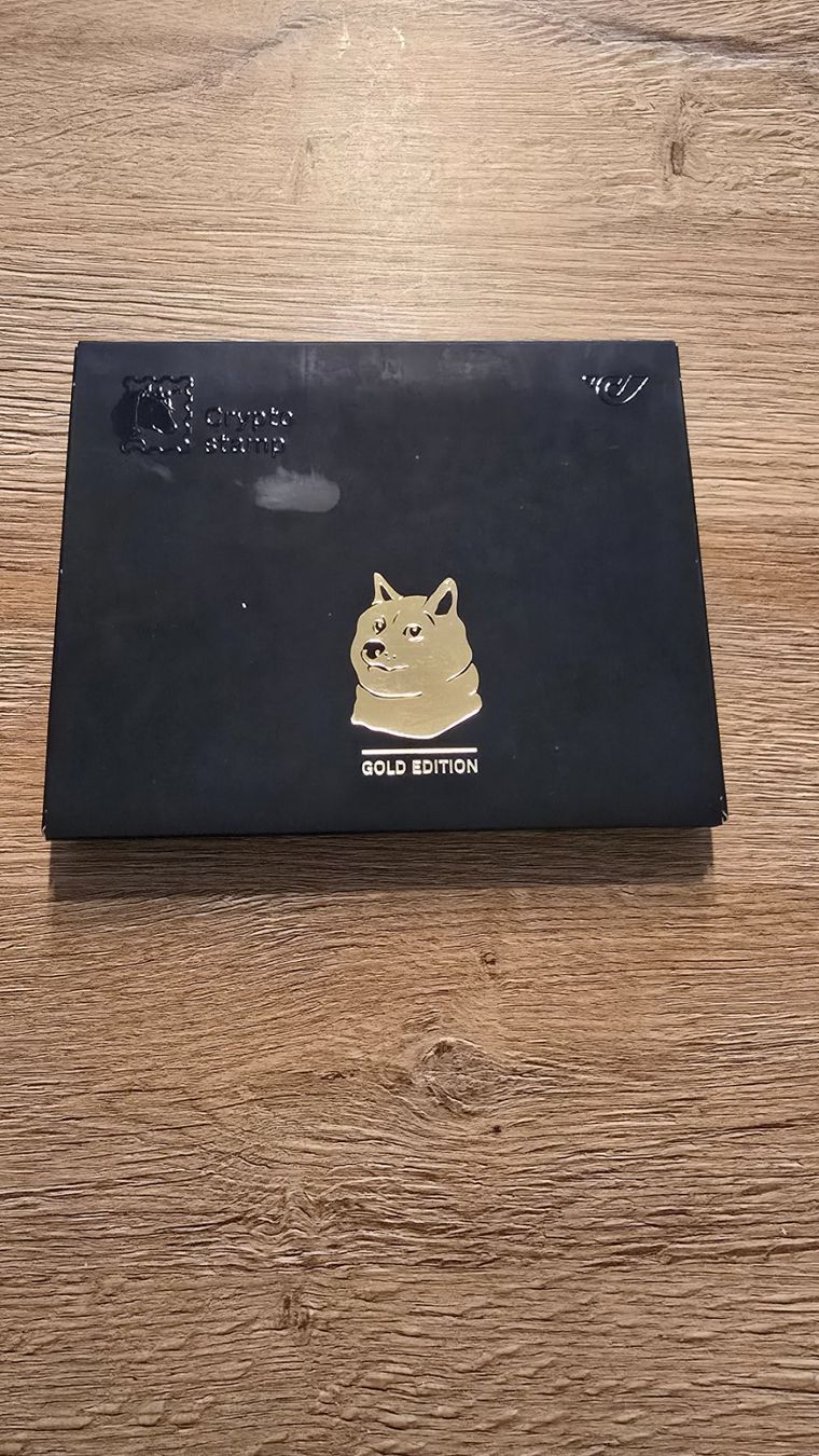 Alle Briefmarken: Crypto Stamp - Gold Edition Doge 2021 – Neu und originalverpackt aus Bäretswil von Cediii 2