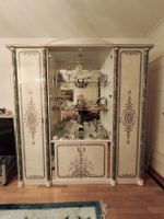 Elegante italienische Barock Vitrine