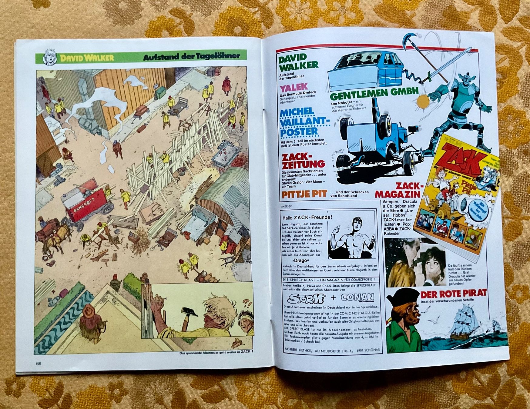 Comics: Zack Heft Nr 26 von 1979 – Gebraucht aus Endingen von nathan05 8