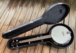 Gewa Banjo Tennessee 5-saitig, neuwertig