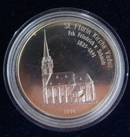 St. Florin Kirche Vaduz - Liechtenstein - 38mm stgl