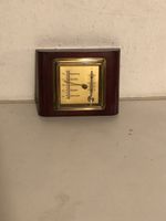 Barometer Thermometer Lufft Holzgehaeuse mit Gebrauchsspuren