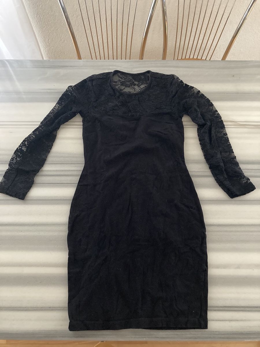 Maglioni & Felpe: Elegantes, schwarzer Pulli mit Spitze🖤Gr.S nr.1 – Usato da Morschach venduto da leonie87