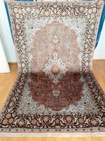 Seidenteppich XL 287*183cm handg.frisch prof.gewaschen top