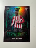 Nico Williams Mystic Nights Green Refractor Topps Merlin