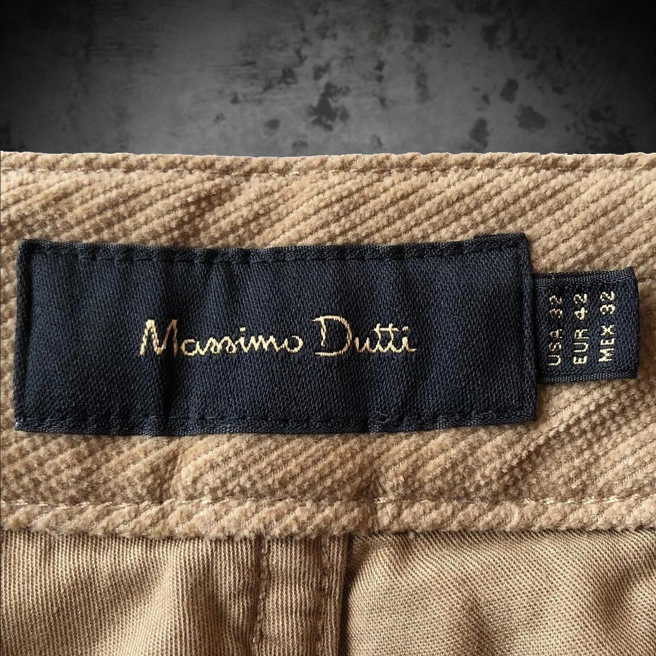 Massimo Dutti Pantaloni: Pants Massimo Dutti Slim Fit Brown Men 32 – Usato da Genève venduto da ang_7j7j 3