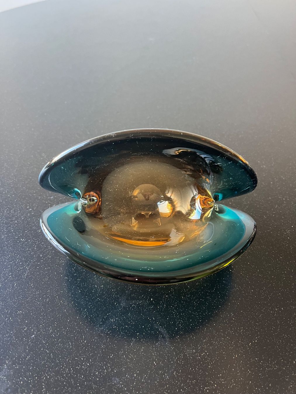 Murano Bicchieri: Murano Schale in Muschelform – Usato da Zürich venduto da omni64 3
