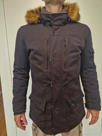 Veste moto Ixon Ottawa 2 noire avec protections taille XL
