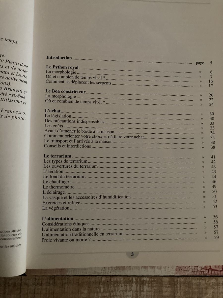 Livres: Livre python et boa – D'occasion à Plagne par gigi204 2