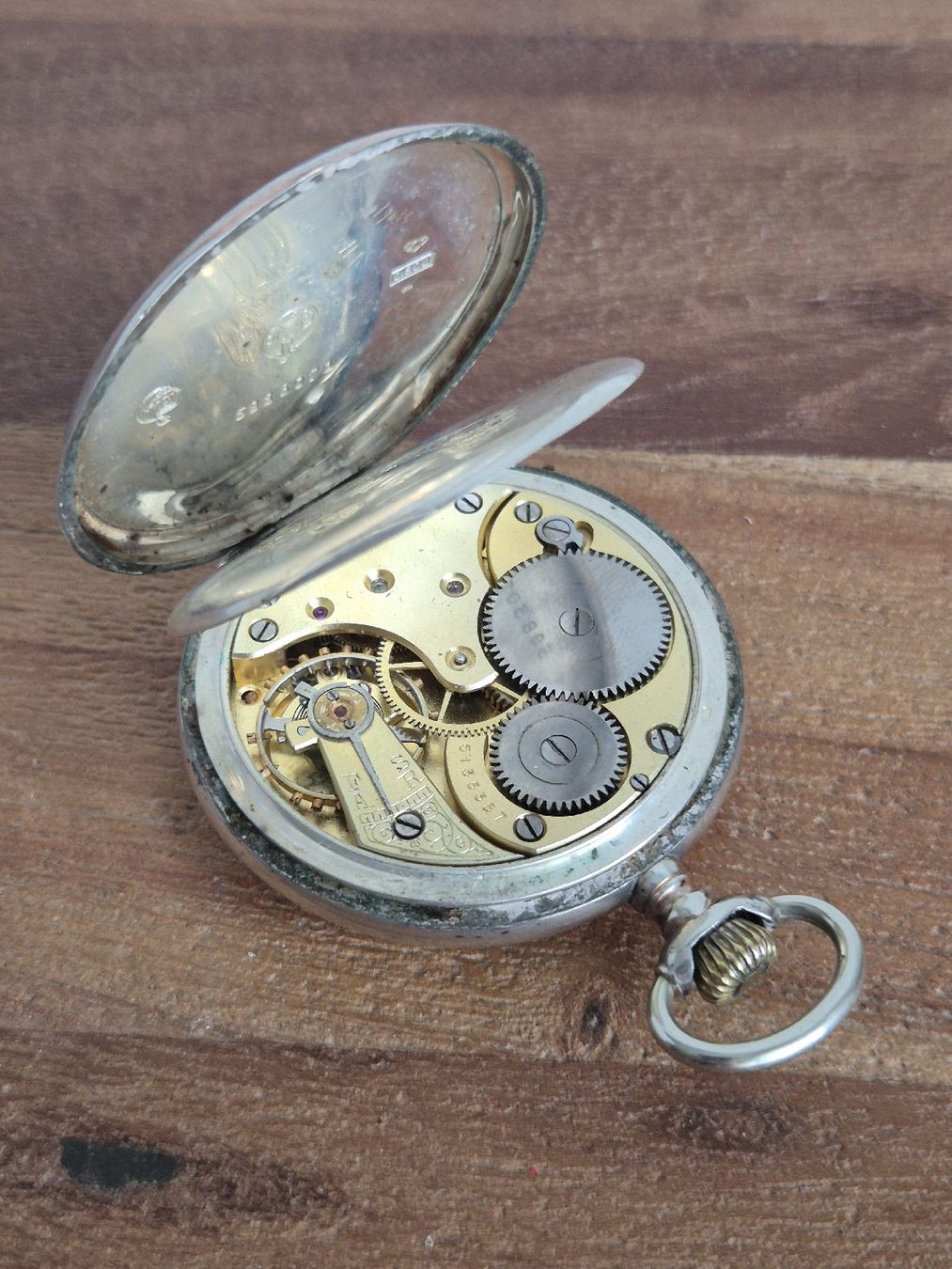 Omega Orologi: Silber Omega Taschenuhr – Difettoso da Zürich venduto da Dalema13 5
